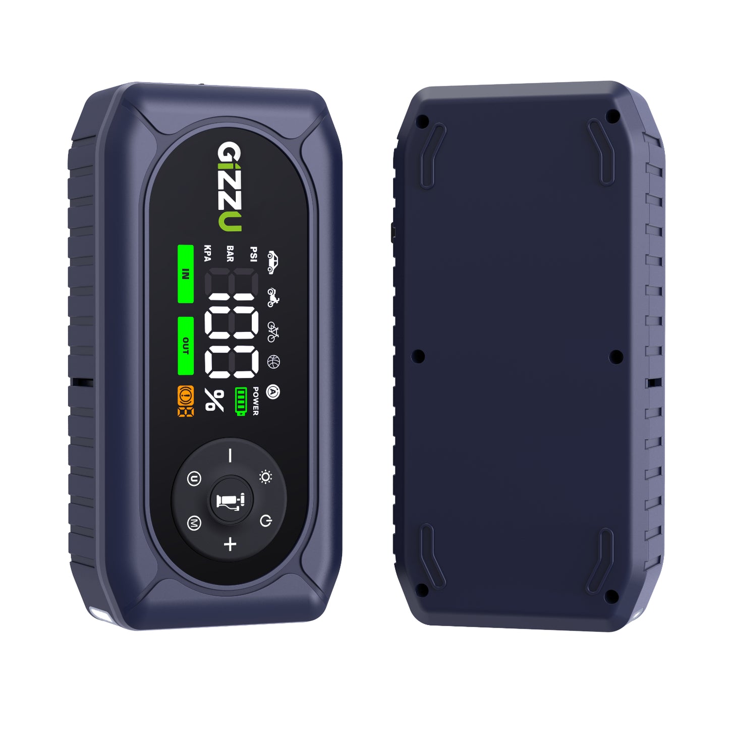 Gizzu 4-in-1 Jump Starter and Air Compressor - Stellar Technologies
