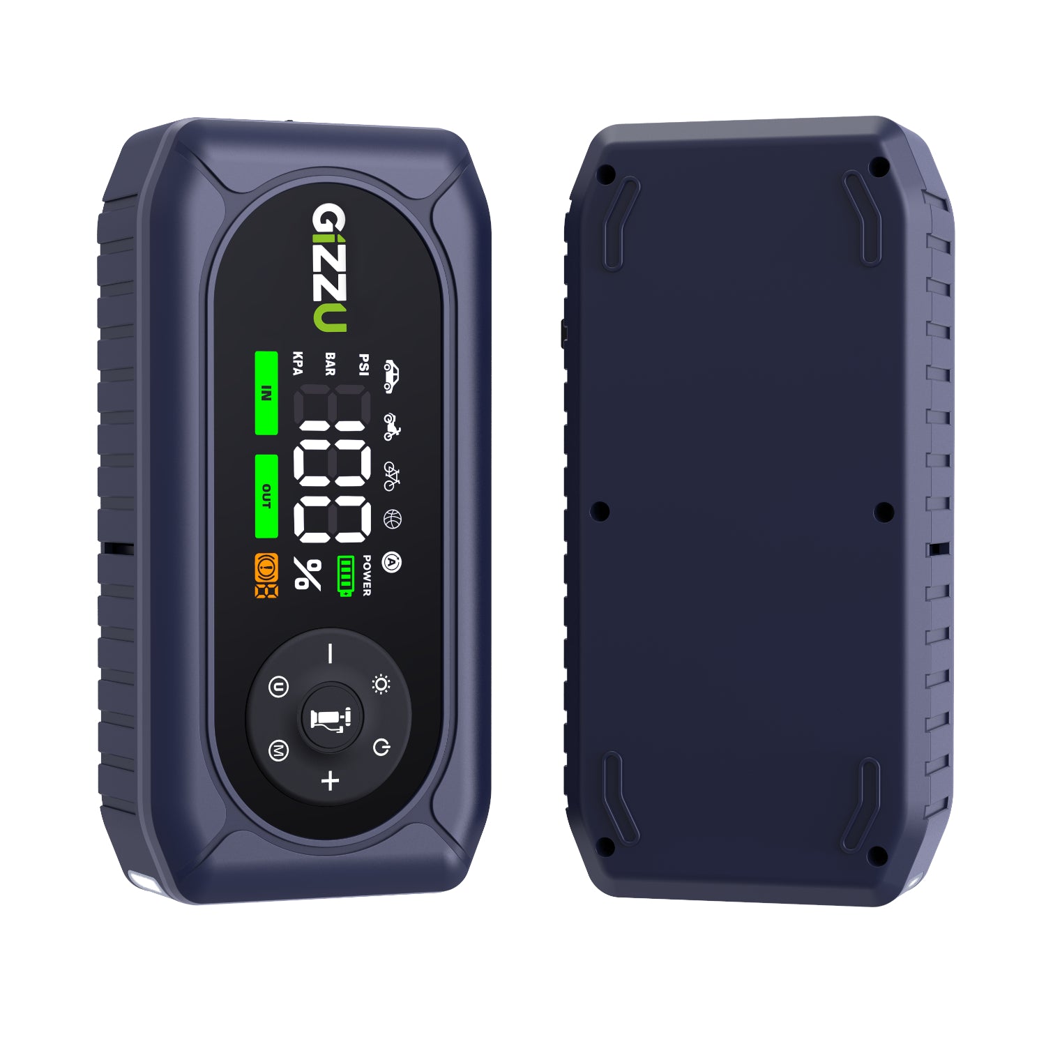 Gizzu 4-in-1 Jump Starter and Air Compressor - Stellar Technologies