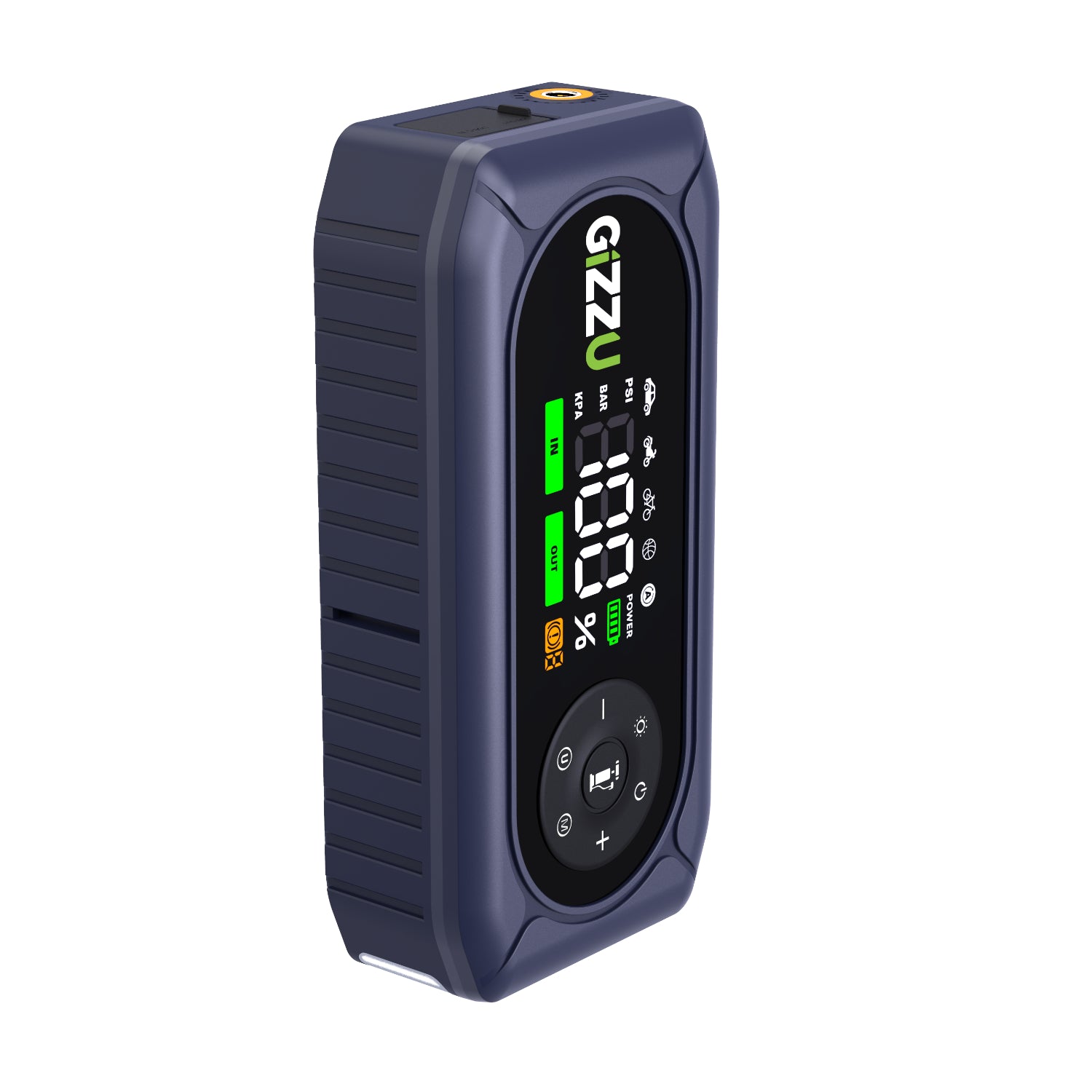 Gizzu 4-in-1 Jump Starter and Air Compressor - Stellar Technologies