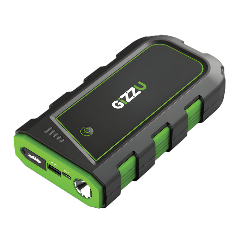 GIZZU 2000A Jump Starter 16000mAh - Black - Stellar Technologies