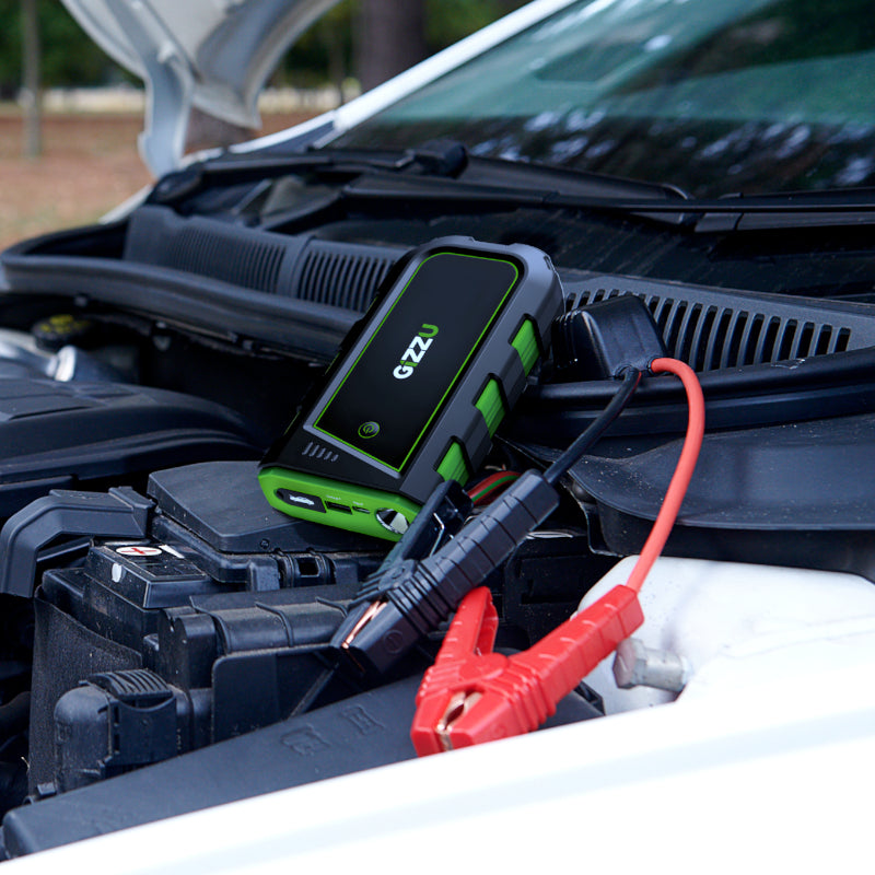 GIZZU 2000A Jump Starter 16000mAh - Black - Stellar Technologies