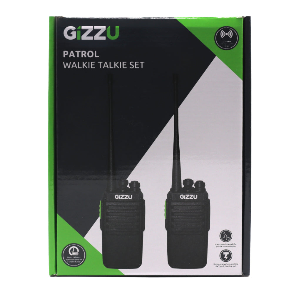 Gizzu Patrol Walkie Talkie Set - Stellar Technologies