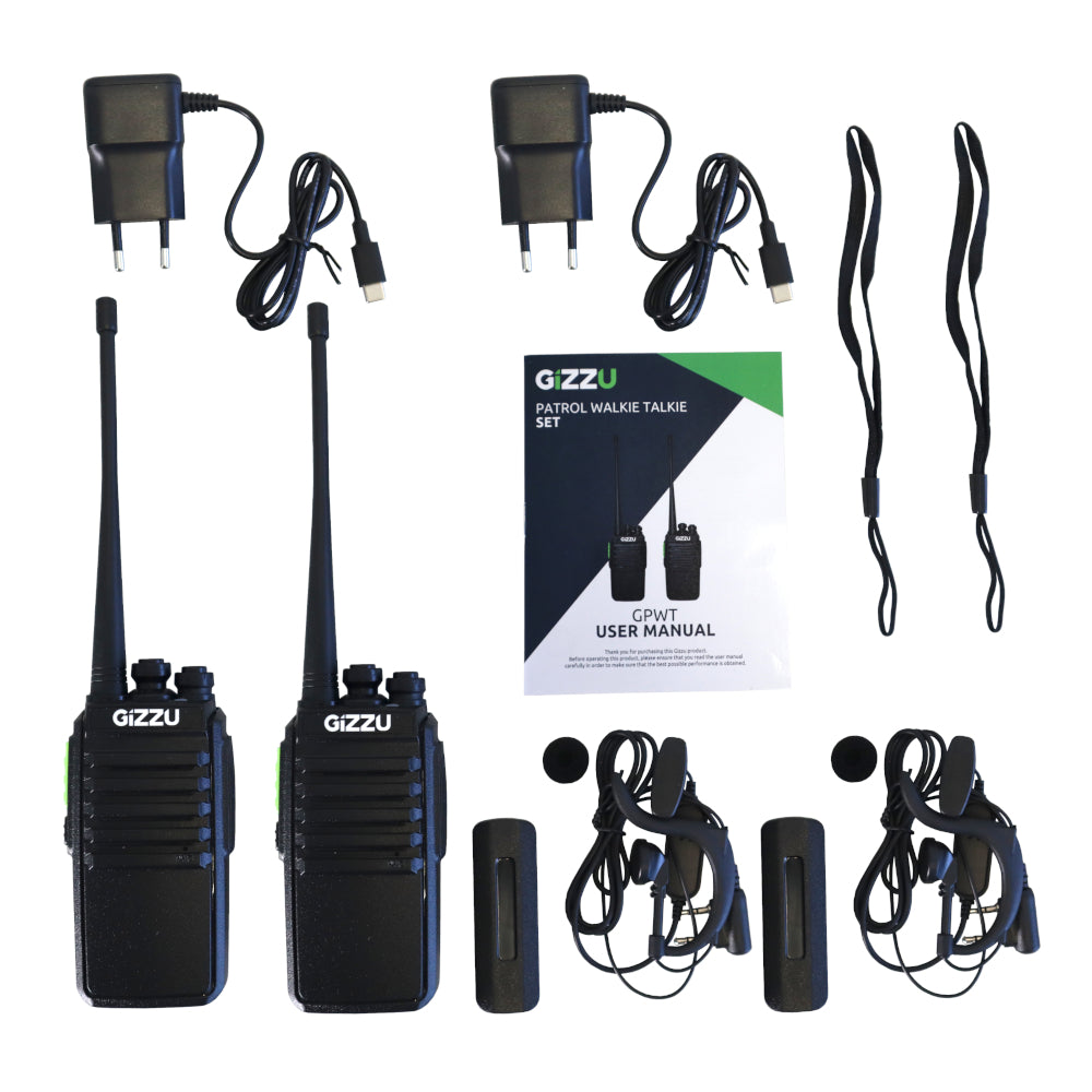 Gizzu Patrol Walkie Talkie Set - Stellar Technologies