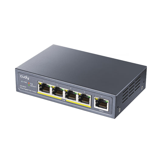 Cudy 5-Port Gigabit PoE+ Unmanaged Switch - Stellar Technologies