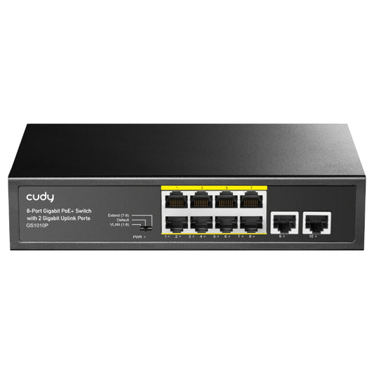 Cudy 8-Port Gigabit PoE+ Unmanaged Switch - Stellar Technologies