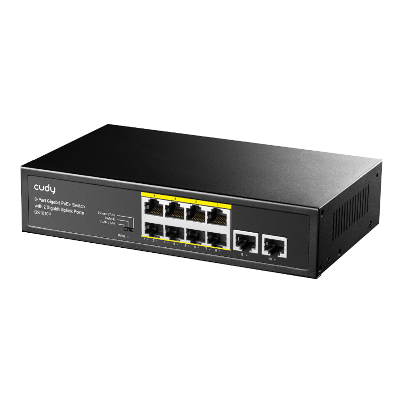 Cudy 8-Port Gigabit PoE+ Unmanaged Switch - Stellar Technologies