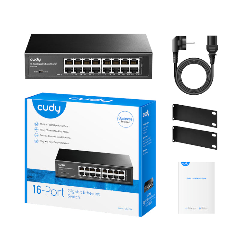 Cudy 16 Port Gigabit Metal Switch - Stellar Technologies