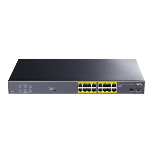 Cudy 16-Port PoE+ Unmanaged Switch - Stellar Technologies