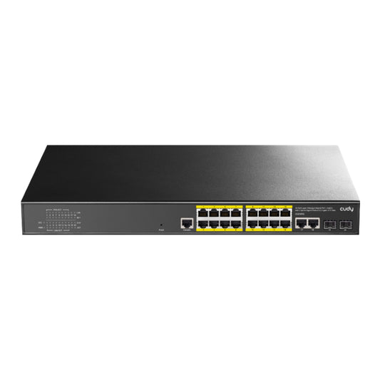 Cudy 16 Port Layer 2 Managed Gigabit PoE Switch - Stellar Technologies