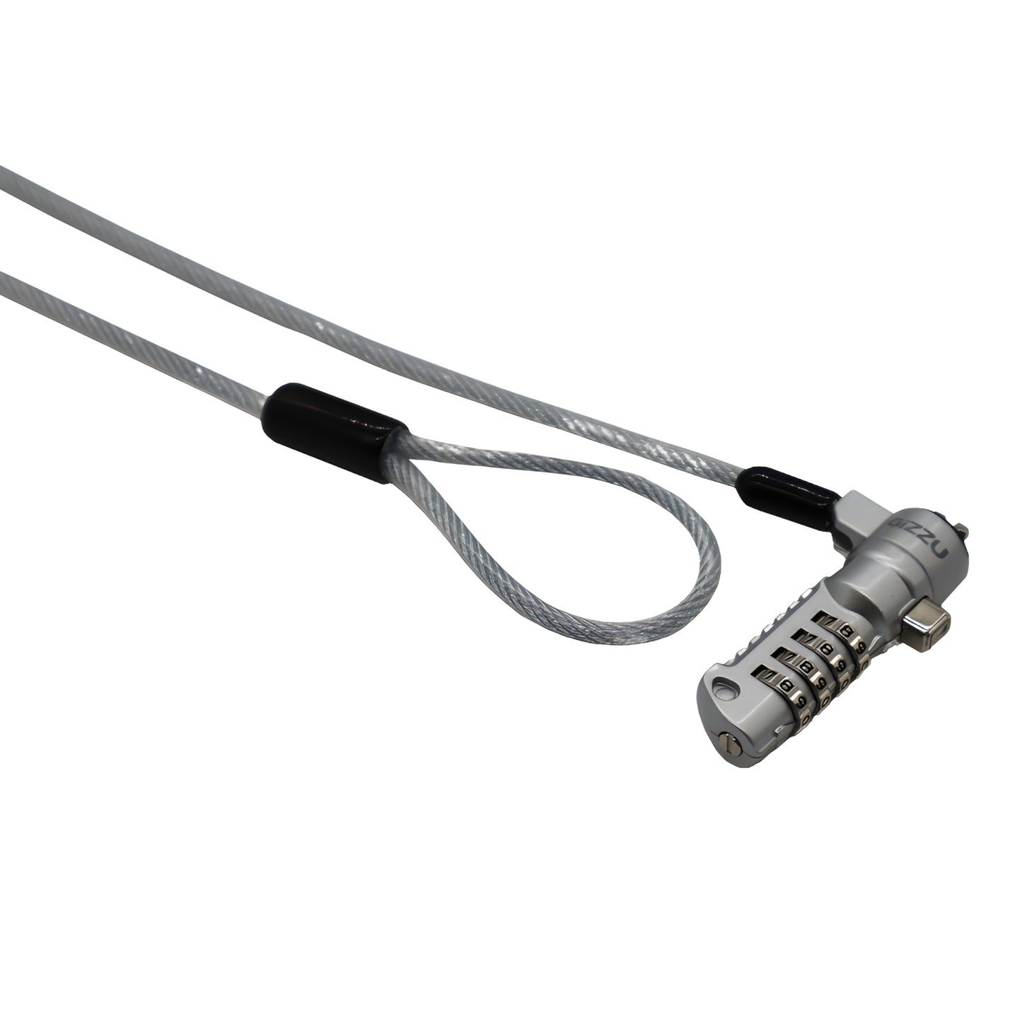 GIZZU 1.8m Nano Combination Lock Security Cable - Stellar Technologies