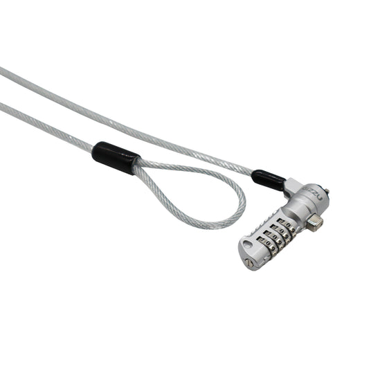 Gizzu Secure Wedge Code Cable Lock 1.8m - Stellar Technologies