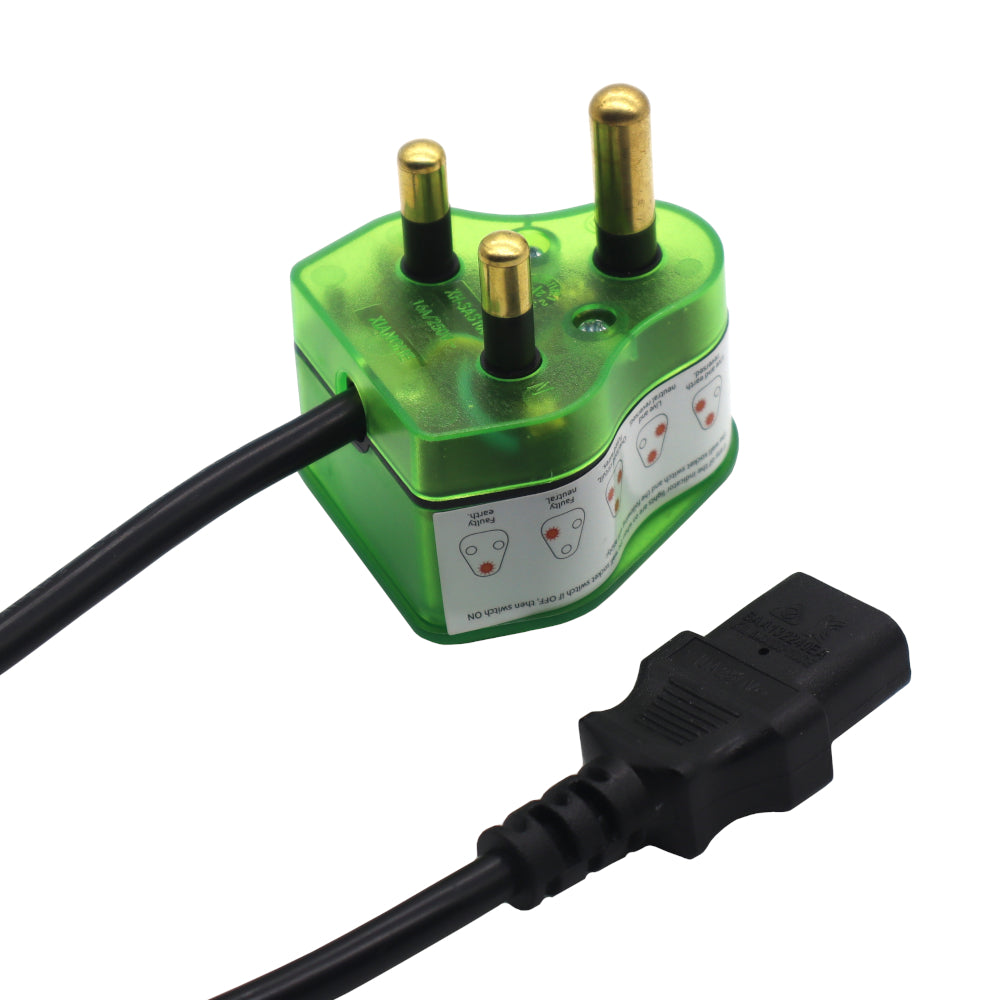 Gizzu Surge Protector 10A Kettle Plug Cable 1.5M - Stellar Technologies