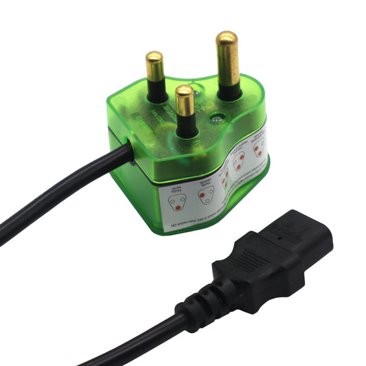 Gizzu Surge Protector 10A Kettle Plug Cable 1.5M - Stellar Technologies