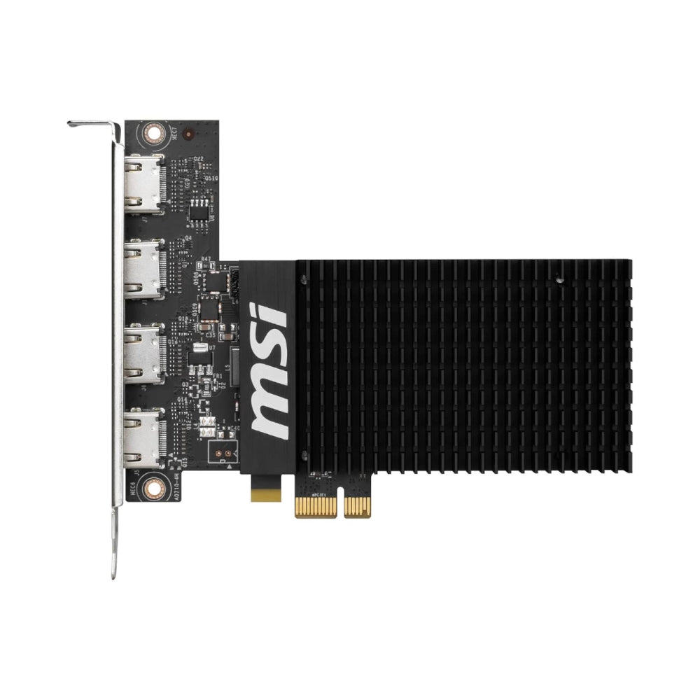 MSI Nvidia GeForce GT 710 2GD3H 2GB 64-BIT 4x HDMI Graphics Card - Stellar Technologies