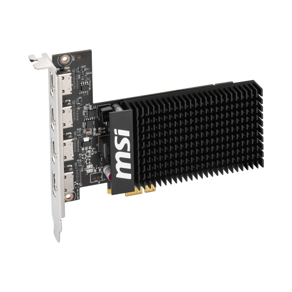 MSI Nvidia GeForce GT 710 2GD3H 2GB 64-BIT 4x HDMI Graphics Card - Stellar Technologies