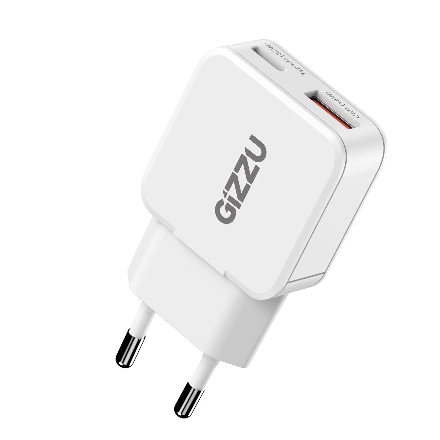 Gizzu 2-Port 30W GaN Wall Charger - Stellar Technologies
