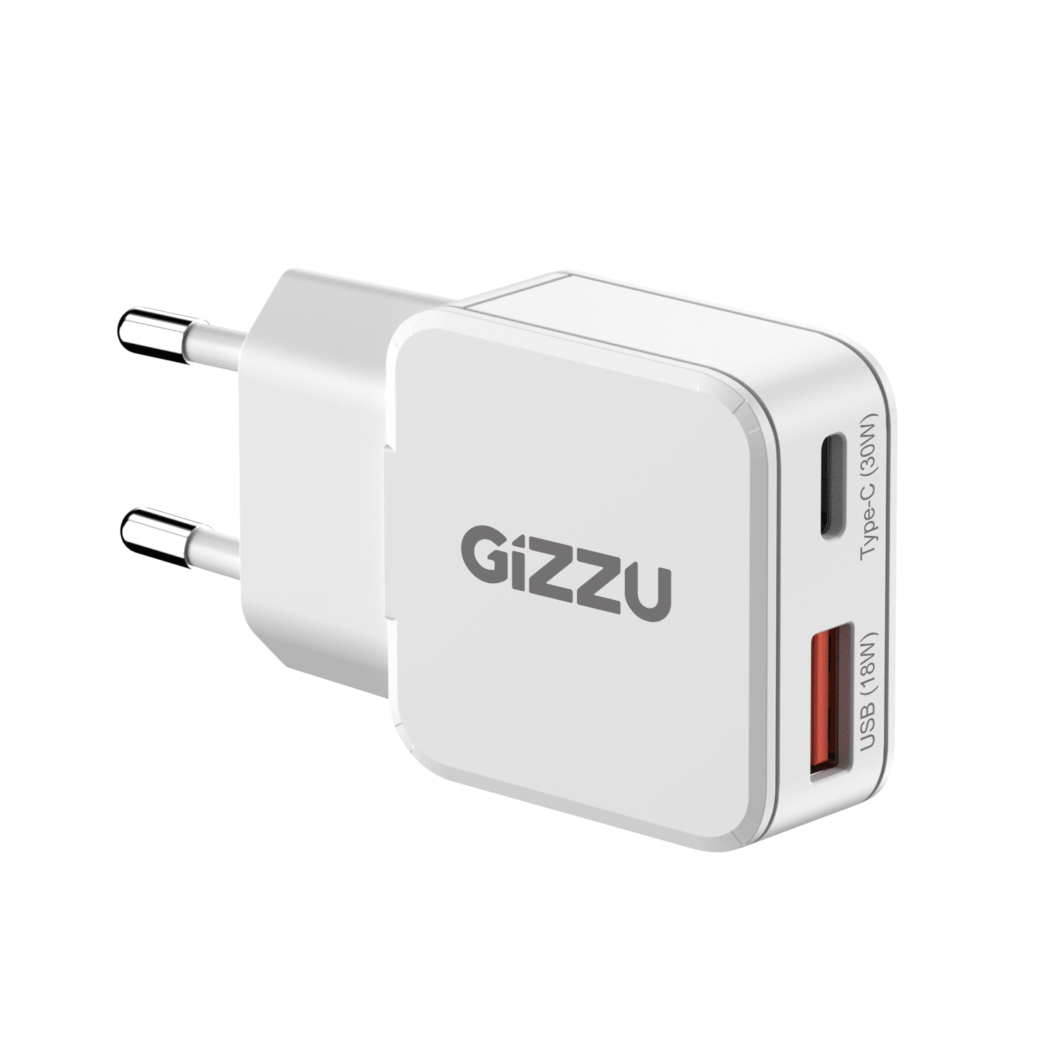 Gizzu 2-Port 30W GaN Wall Charger - Stellar Technologies