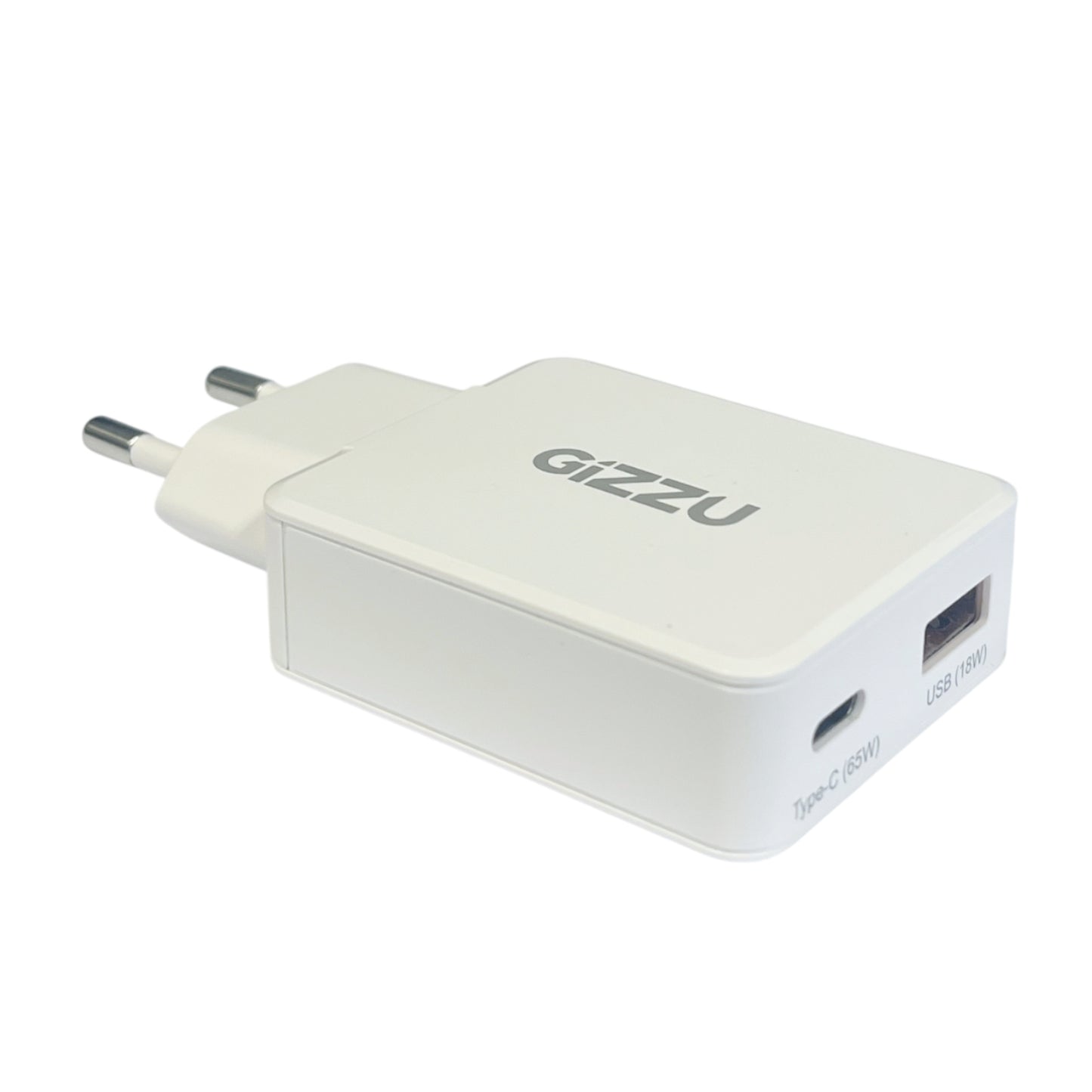 Gizzu 2-Port 65W GaN Wall Charger - Stellar Technologies