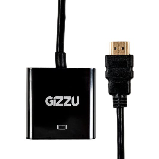 Gizzu 1080P HDMI to VGA Adapter Poly - Stellar Technologies
