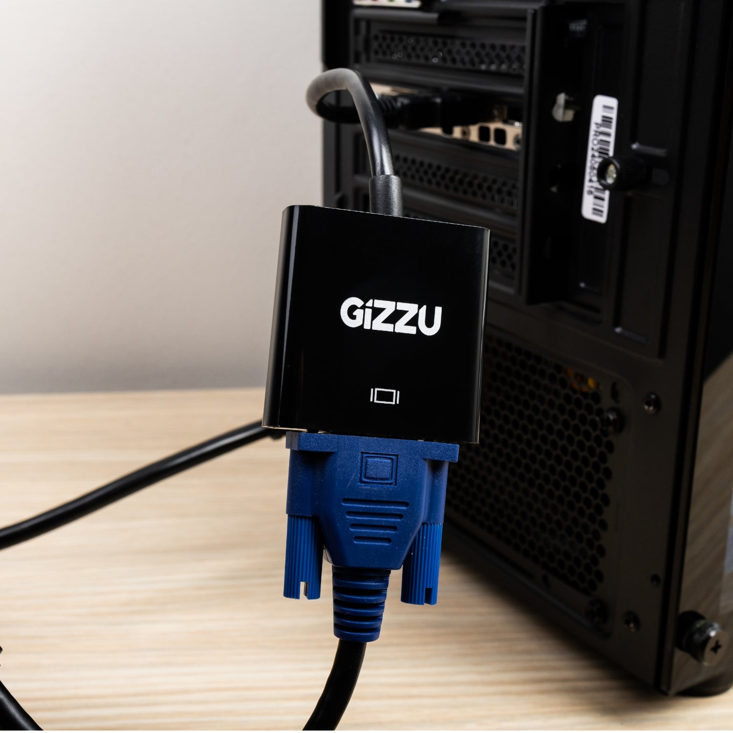 Gizzu 1080P HDMI to VGA Adapter Poly - Stellar Technologies