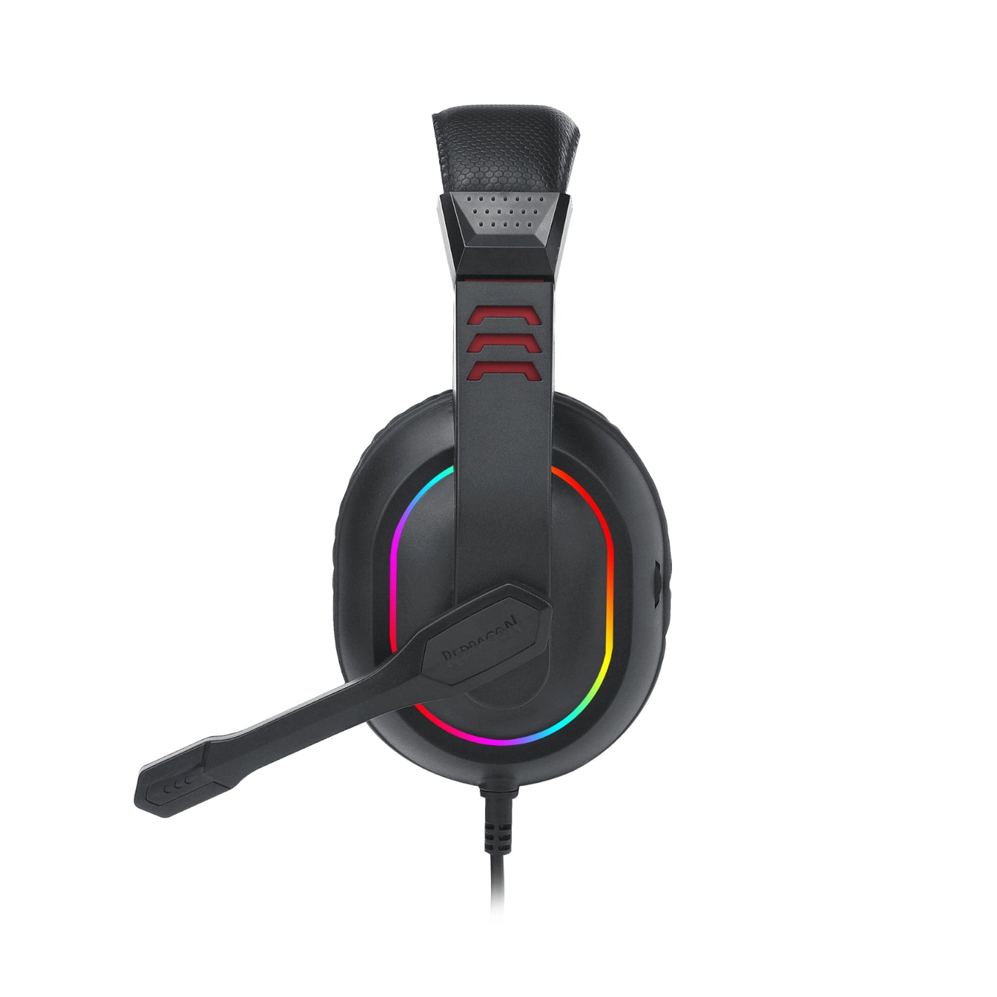 Redragon Over-Ear ARES Aux RGB Gaming Headset - Black - Stellar Technologies