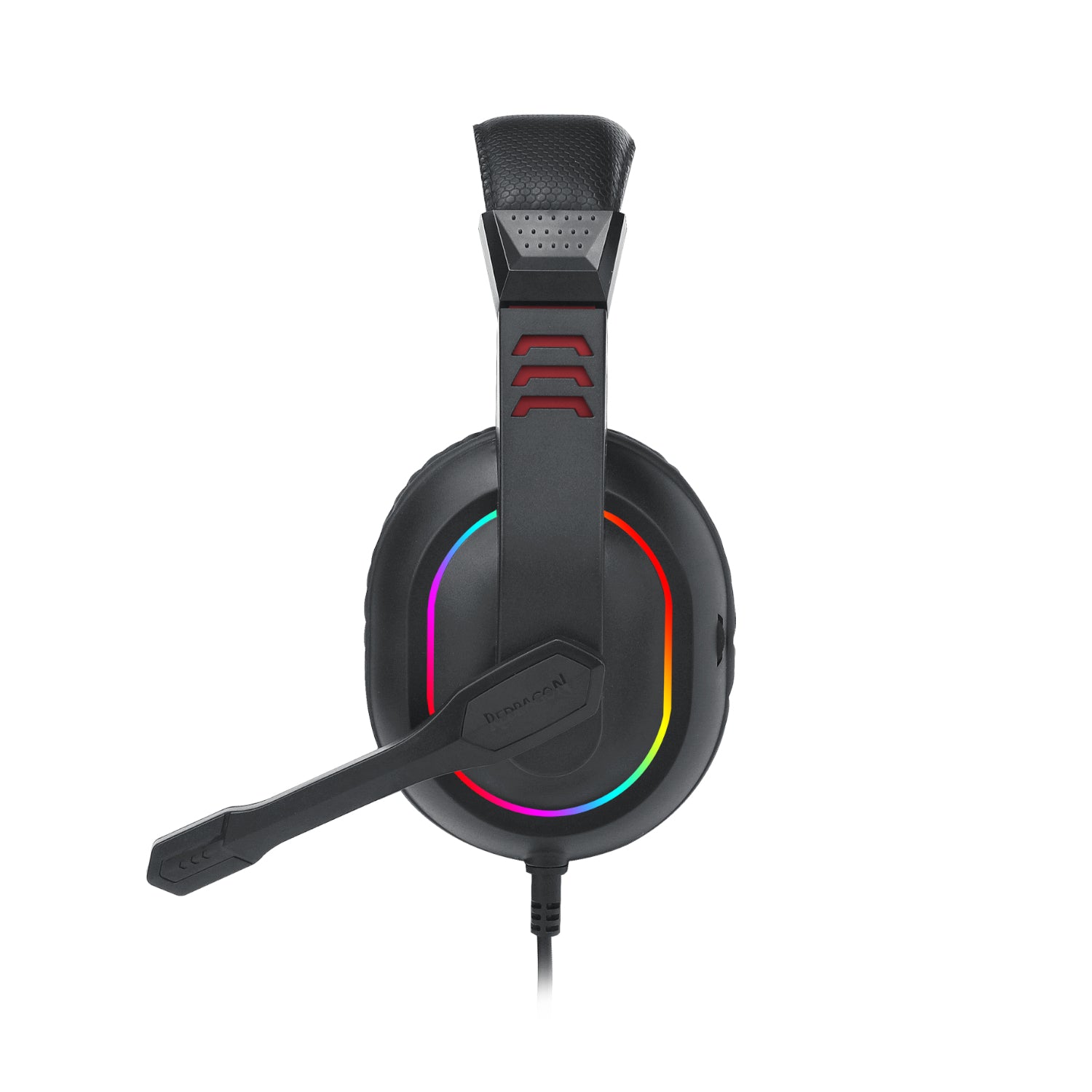 Redragon Over-Ear ARES Aux RGB Gaming Headset - Black - Stellar Technologies