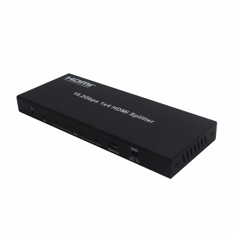 HDCVT 1x4 HDMI 1.4 Splitter 4K with EDID Management - Stellar Technologies