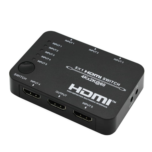 HDCVT SWITCH HDMI 2.0 5-1 - Stellar Technologies