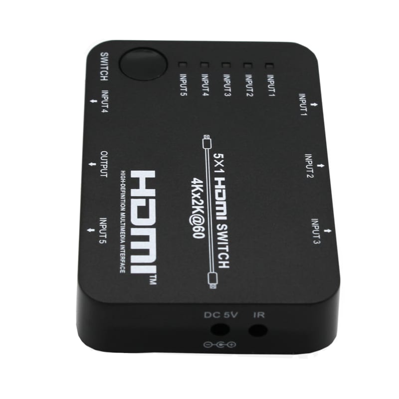 HDCVT SWITCH HDMI 2.0 5-1 - Stellar Technologies