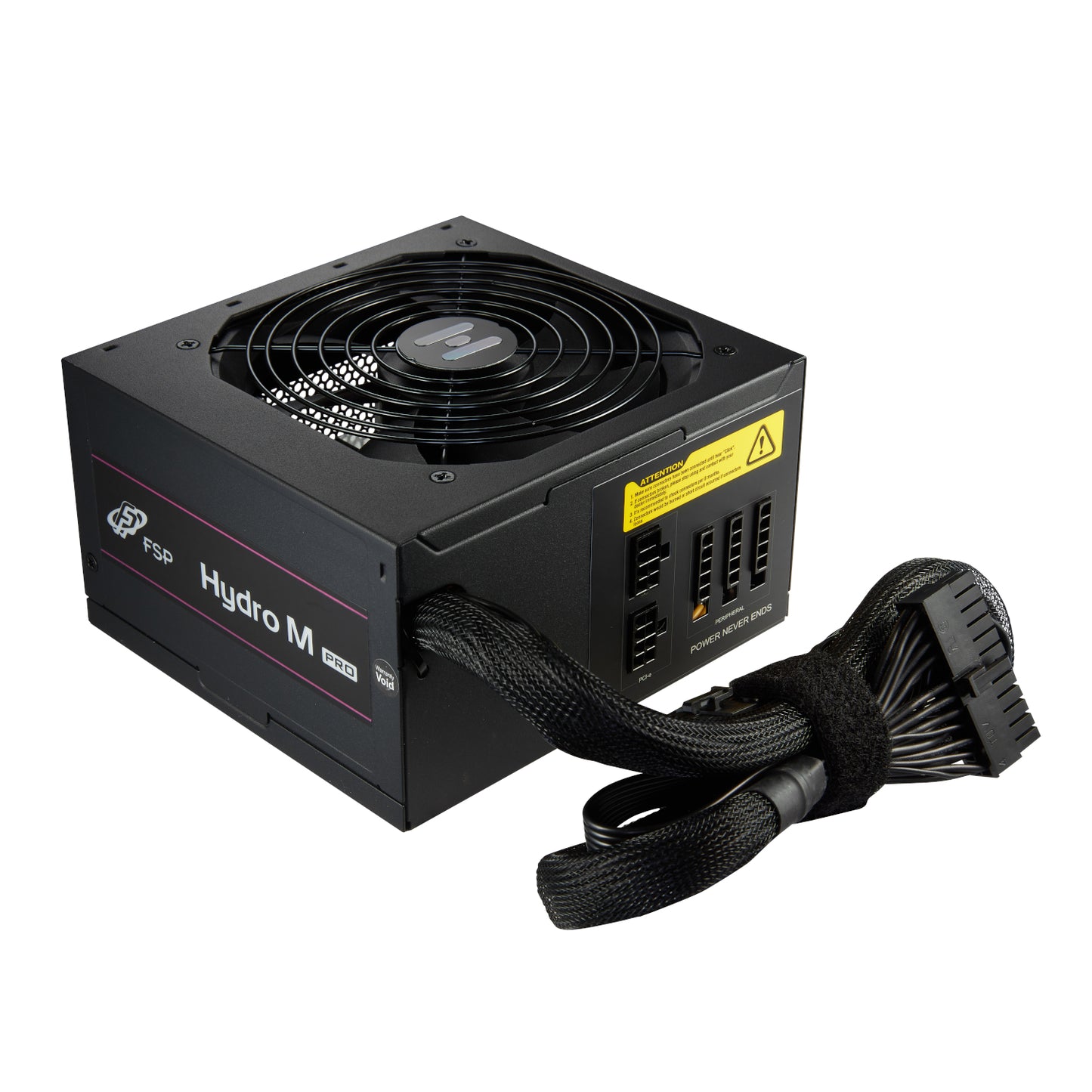 FSP Hydro M Pro 800W 80PLUS Bronze Gen5 Semi-modular Power Supply - Stellar Technologies