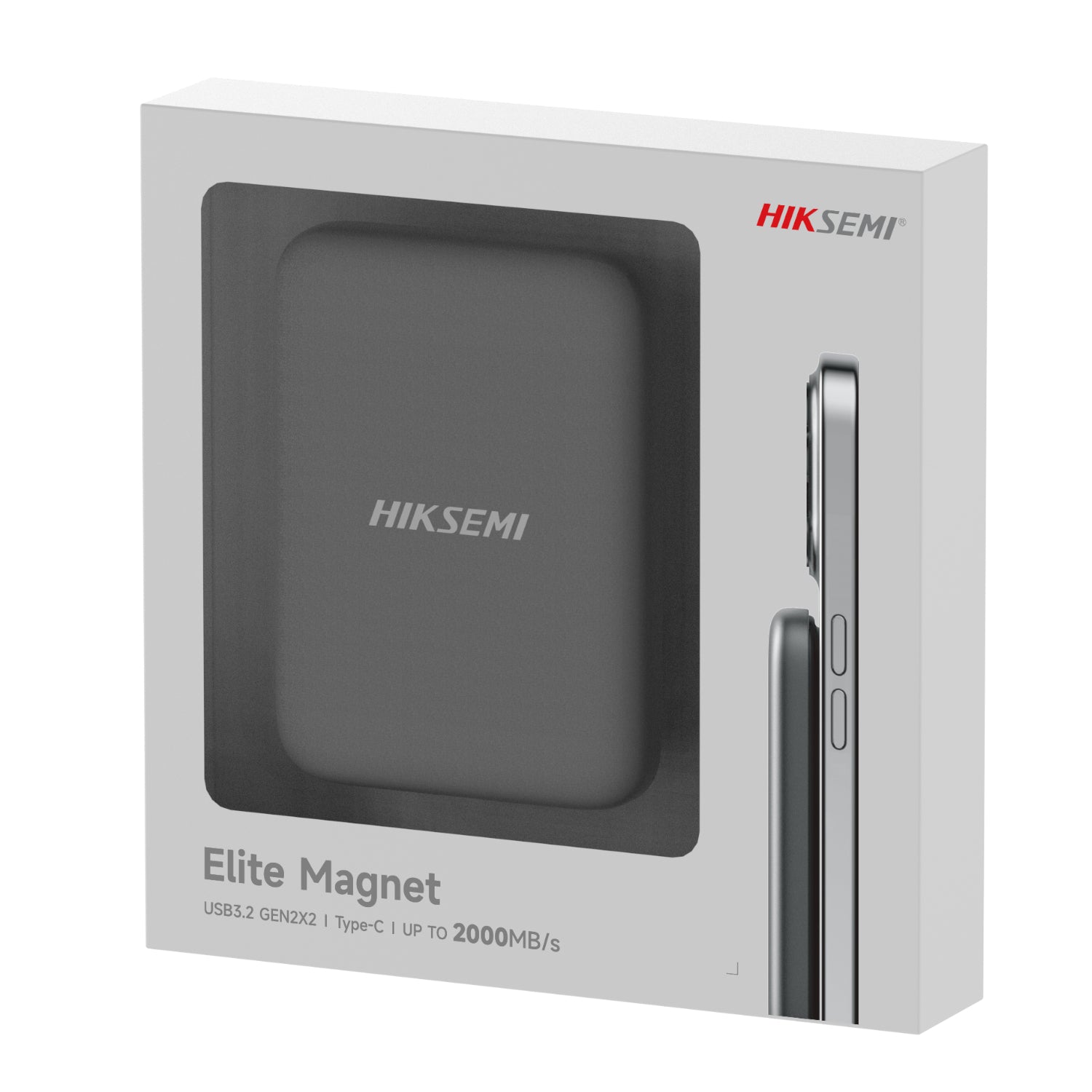 Hiksemi Elite Magnet 2TB USB Type-C Portable SSD - Stellar Technologies