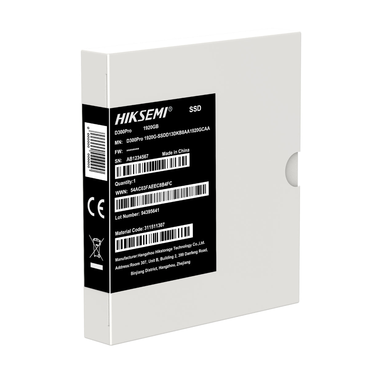 Hiksemi D300 PRO 1920GB SATA III Enterprise SSD