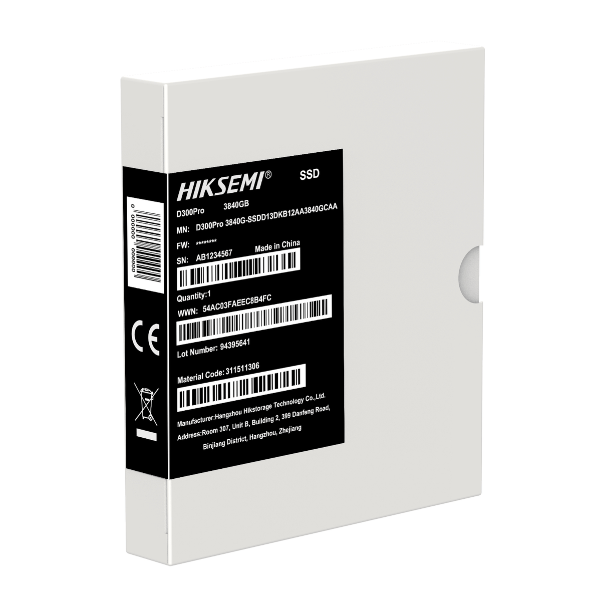 Hiksemi D300 PRO 3840GB SATA III Enterprise SSD - Stellar Technologies