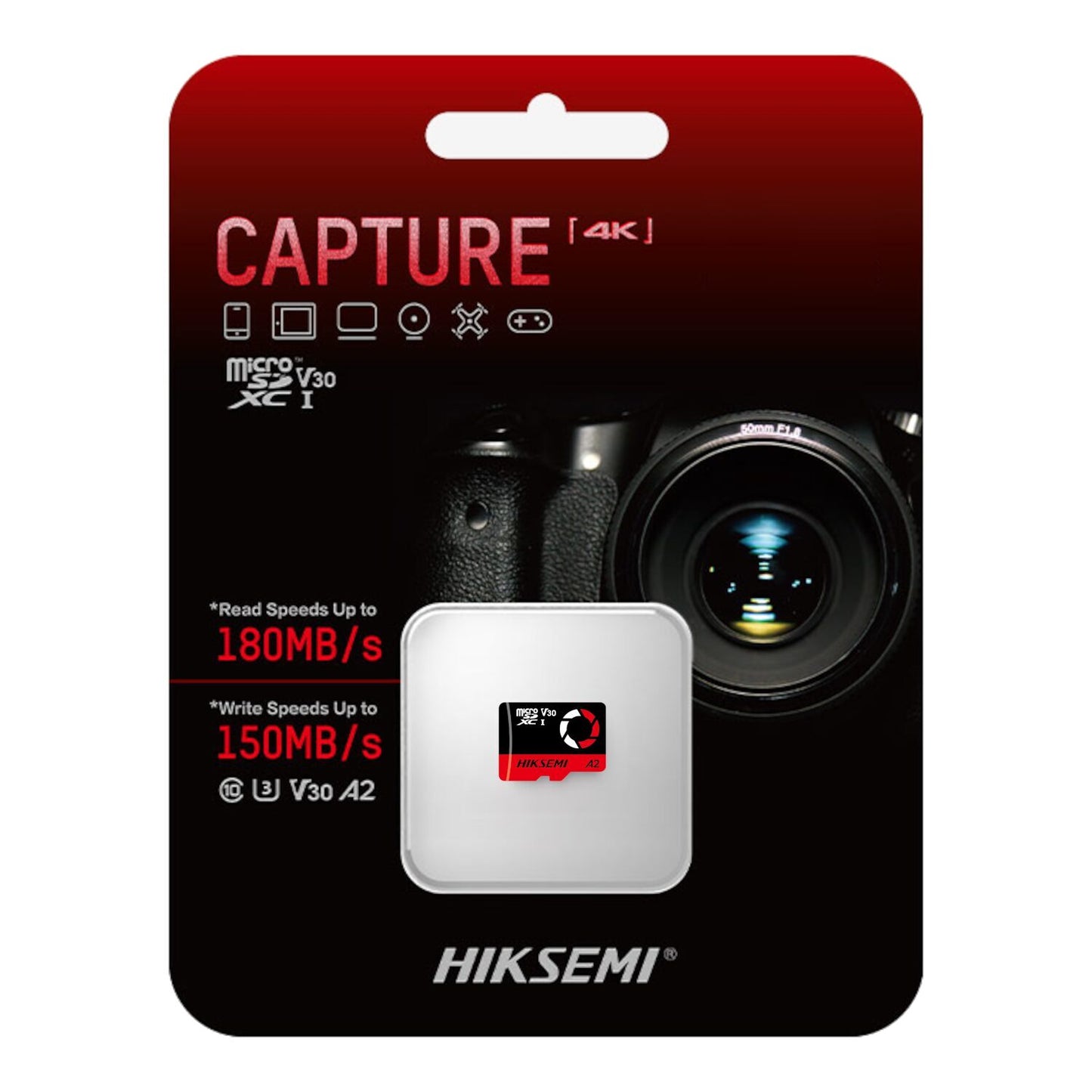 HIKSEMI Capture V30 512GB MicroSDXC Card (Without Adapter) - Stellar Technologies