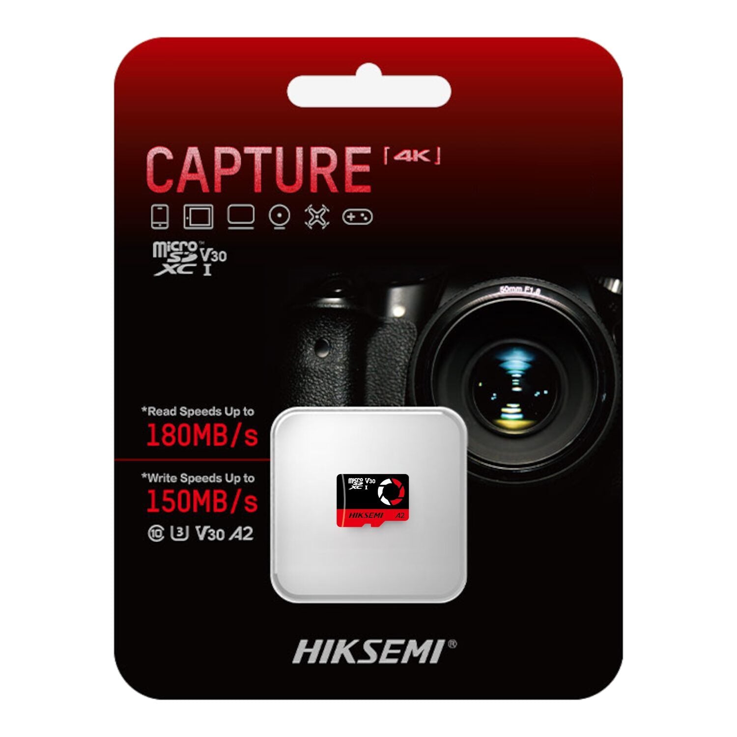 HIKSEMI Capture V30 512GB MicroSDXC Card (Without Adapter) - Stellar Technologies