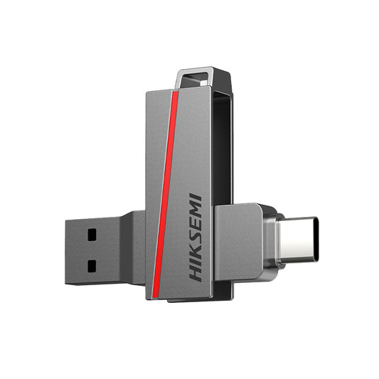 HIKSEMI Dual Slim 128GB USB3.2 Flash Drive - Stellar Technologies