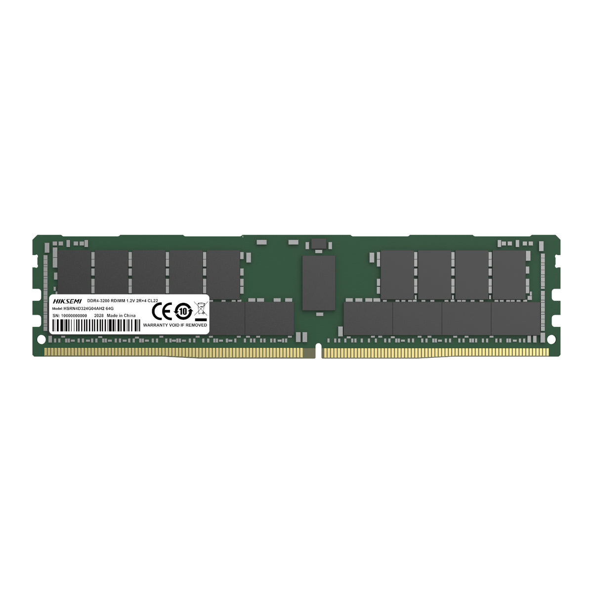Hiksemi 64GB DDR4 3200MHz RDIMM Server Memory - Stellar Technologies