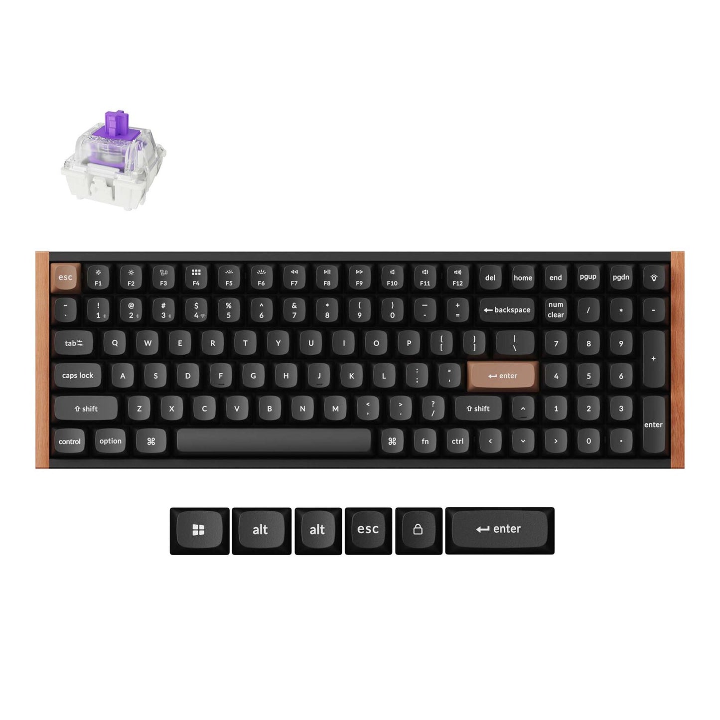 Keychron K4 HE Wireless Magnetic Switch Mechanical Keyboard (96% Layout, Gateron Hall Effect Switches) - Stellar Technologies