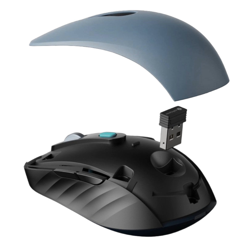 Keychron B33 80% TKL Wireless Keyboard and Mouse Combo - Black/Green - Stellar Technologies