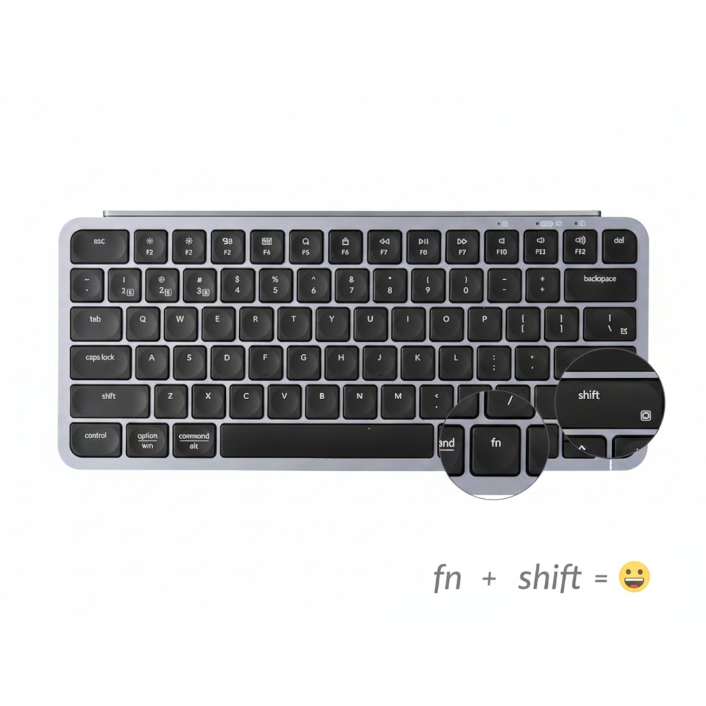 Keychron B1 Pro 75% Layout Wireless Keyboard and Mouse Combo - Space Grey - Stellar Technologies