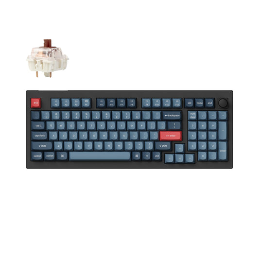 Keychron V5 Max Wireless Custom Keyboard - BROWN Switch - Stellar Technologies