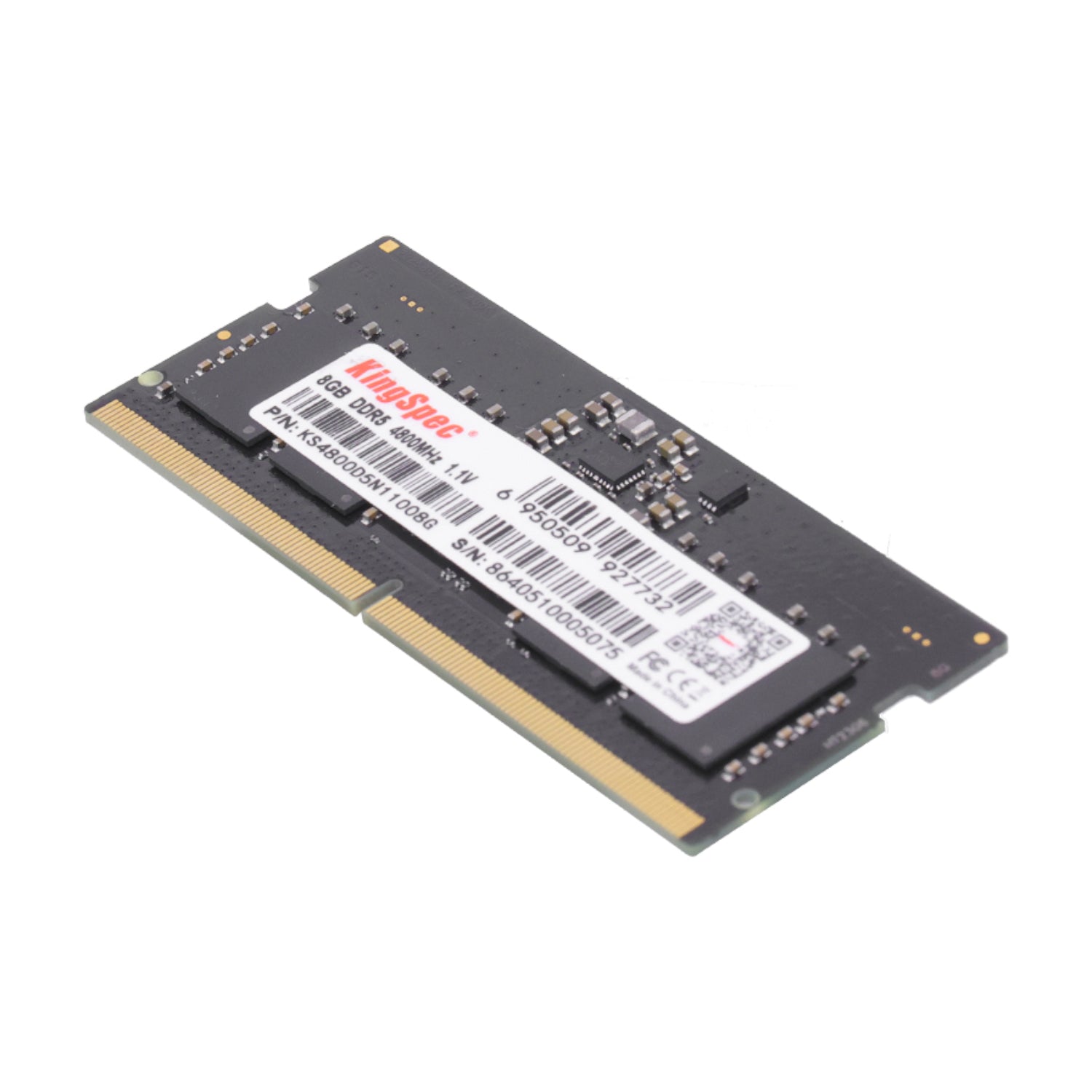 Kingspec 8GB 4800MHz DDR5 SODIMM Notebook Memory - Stellar Technologies