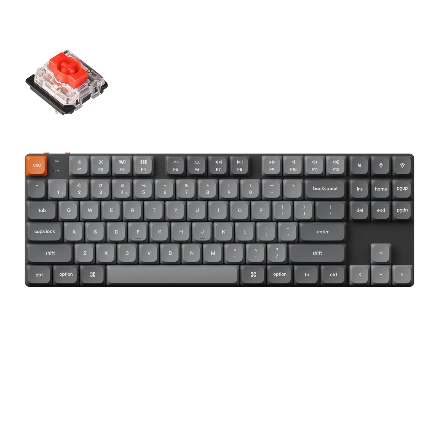 Keychron K1 Max QMK/VIA 80% Wireless Custom Mechanical Keyboard - Stellar Technologies