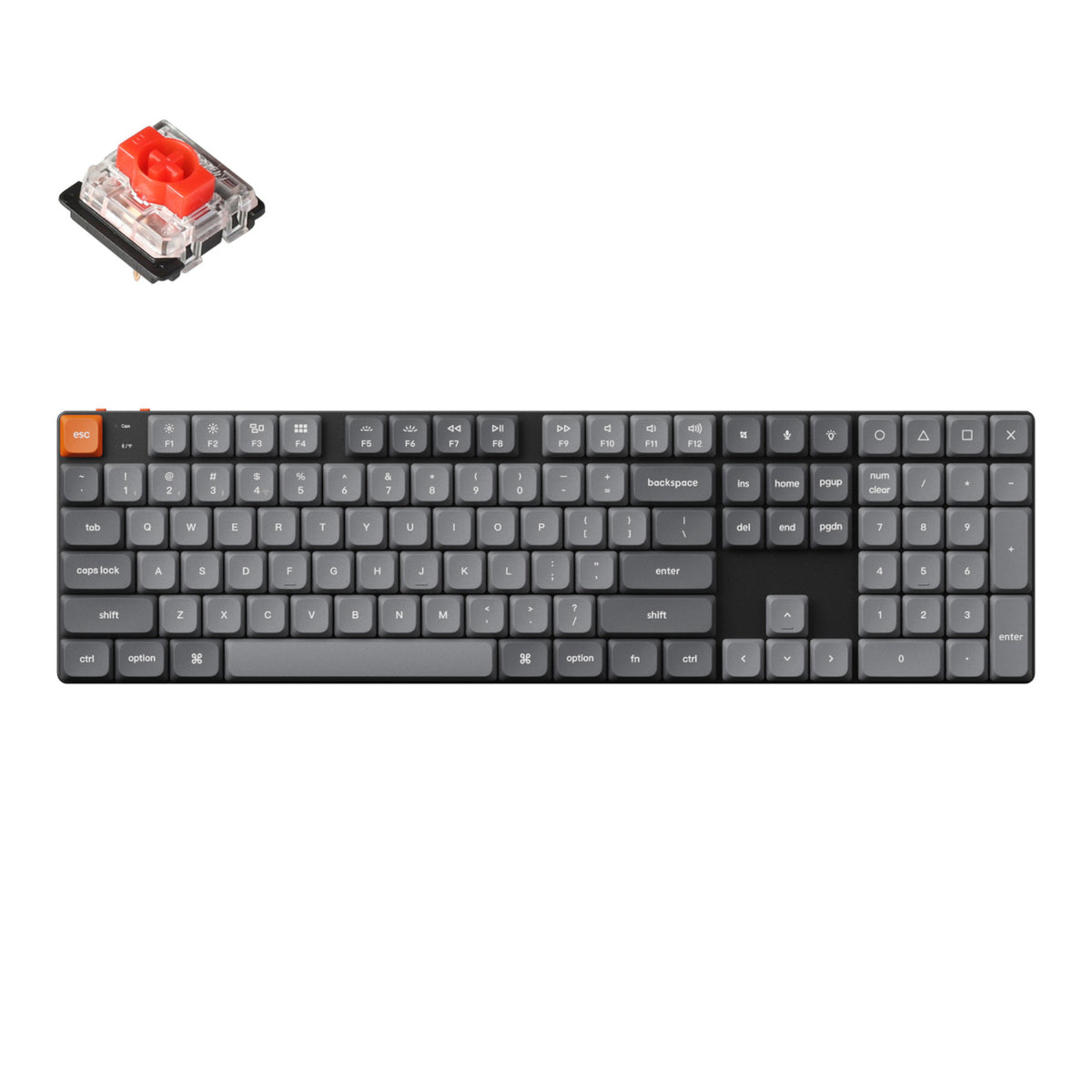 Keychron K5 Max QMK/VIA Full-sized Wireless Custom Mechanical Keyboard - Stellar Technologies