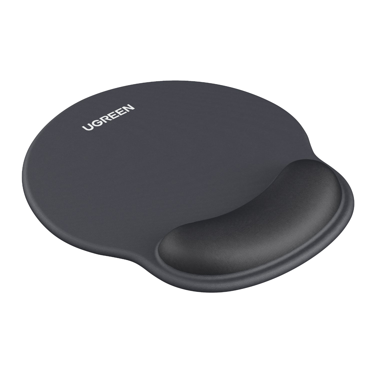 UGREEN LP668 Ergonomic Mousepad with Wrist Rest (220 x 245 mm) - Black - Stellar Technologies