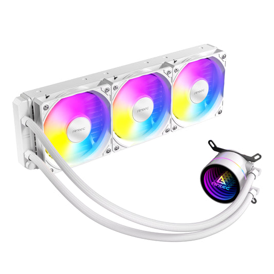 Antec Luna 360 ARGB CPU Liquid Cooler - White - Stellar Technologies