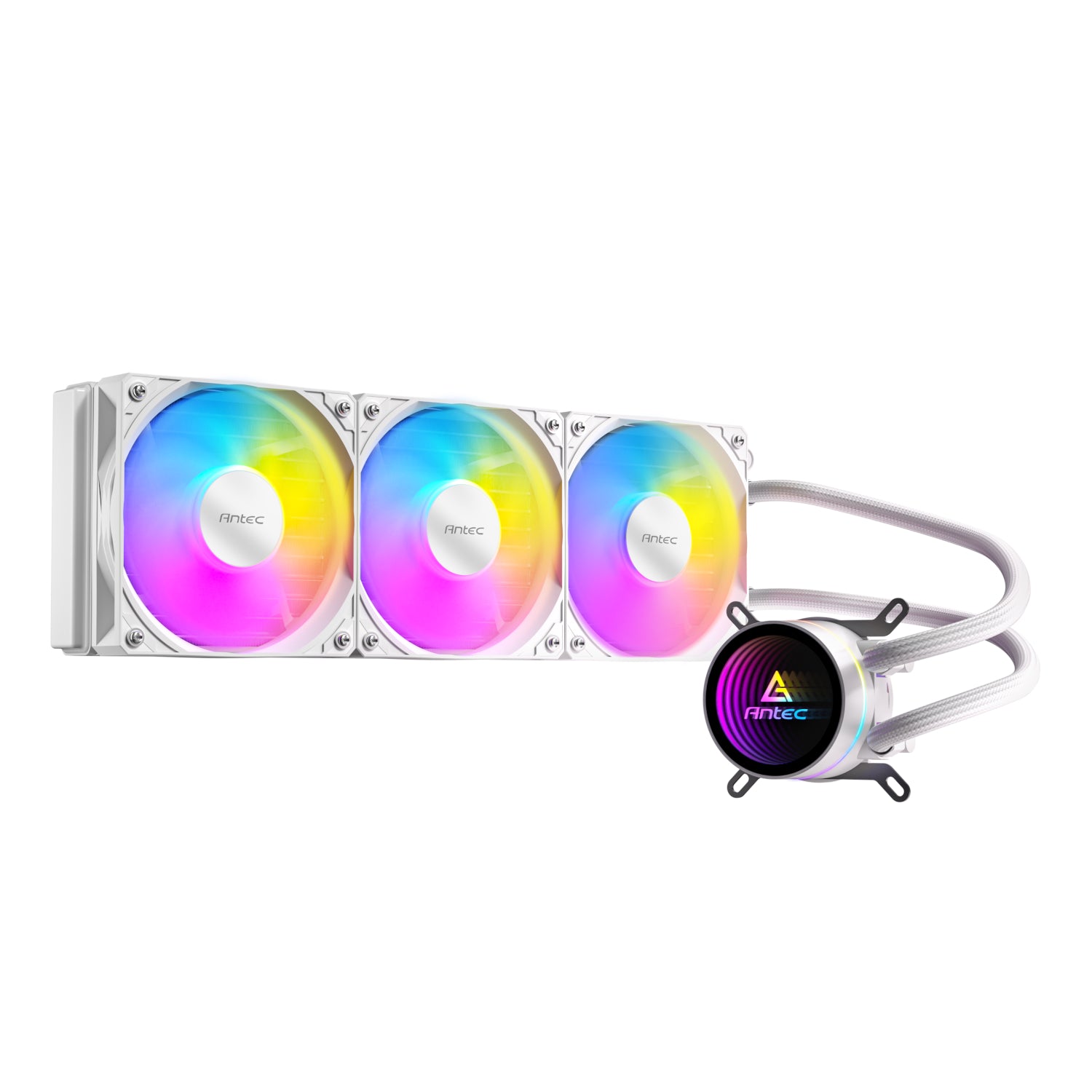 Antec Luna 360 ARGB CPU Liquid Cooler - White - Stellar Technologies