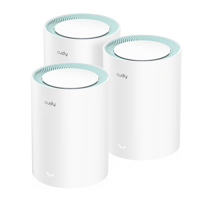 Cudy AC1200 Wi-Fi Mesh Kit 3 Pack With Gigabit - Stellar Technologies