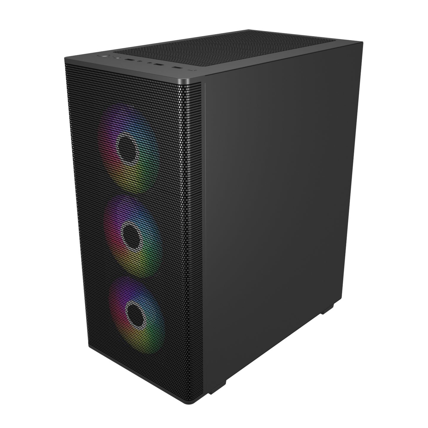 FSP M220 ATX Mid Tower Gaming Chassis - Black - Stellar Technologies
