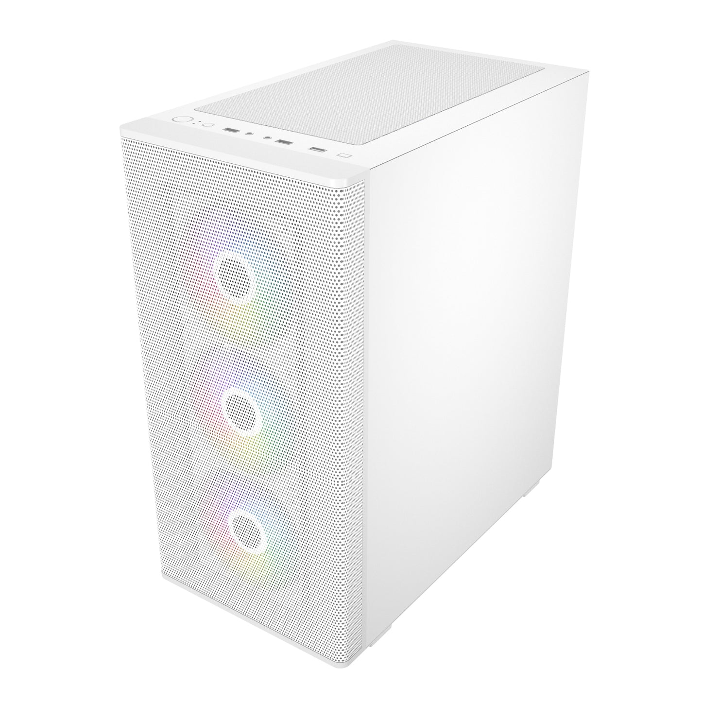 FSP M220 ATX Mid Tower Gaming Chassis - White - Stellar Technologies